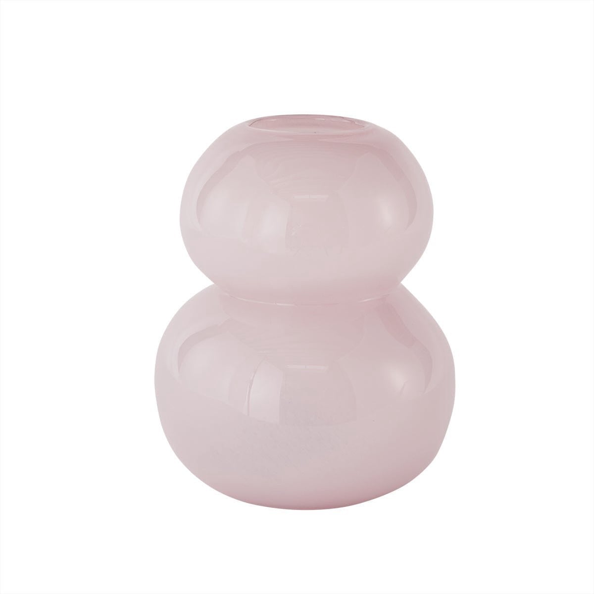 Oyoy Living Lasi Vaas - Large - Roze