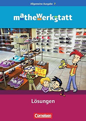 Barzel, Prof. Dr. Bärbel - mathewerkstatt - Mittlerer Schulabschluss - Allgemeine Ausgabe: 7. Schuljahr - Lösungsheft - Preis vom 02.10.2026 23:42:20 h