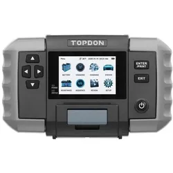 Topdon Tester autobaterií BT600P, Batterie Zubehör, Mehrfarbig