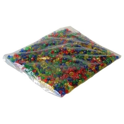 Mosaik Stecker transp. 1 cm, KIGA, Beutel