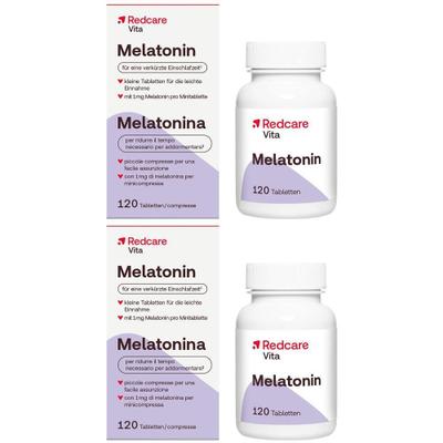 Redcare Vita Melatonin x2 2x120 St Tabletten
