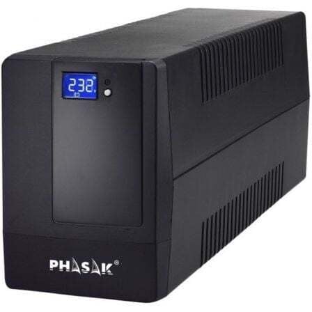 Phasak Essential interactieve omvormer 0,6 kVA 360 W pseudo-sinusgolf 220 V 240 V