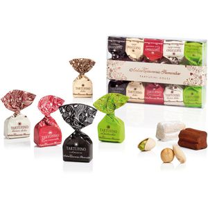 Antica-Torroneria-Piemontese Pralinen Tartufini Mix, 10 Stück, 5 verschiedene Sorten, einzeln verpackt, 70 g