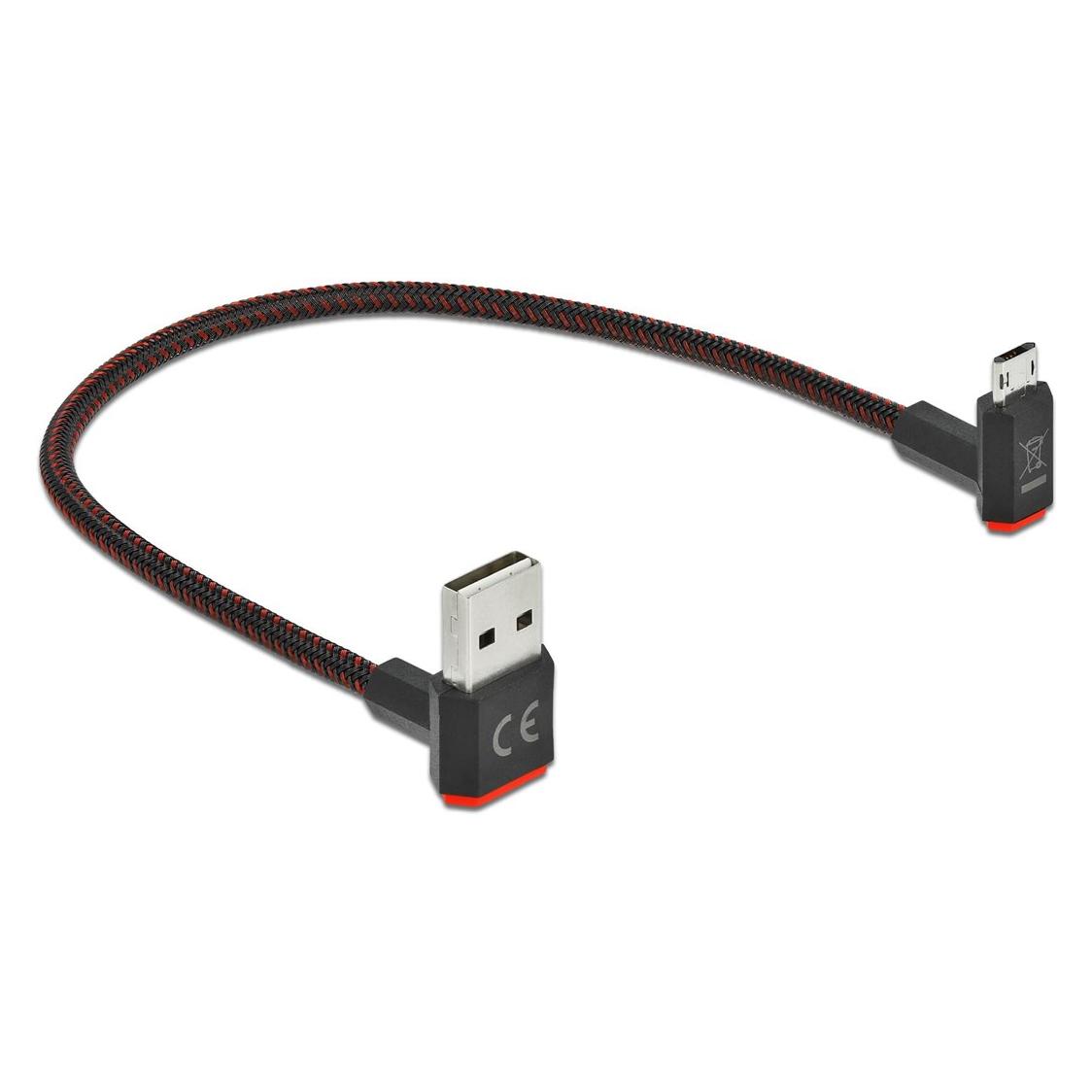 Delock A - Micro B (0.20 m, USB 2.0) (85264)