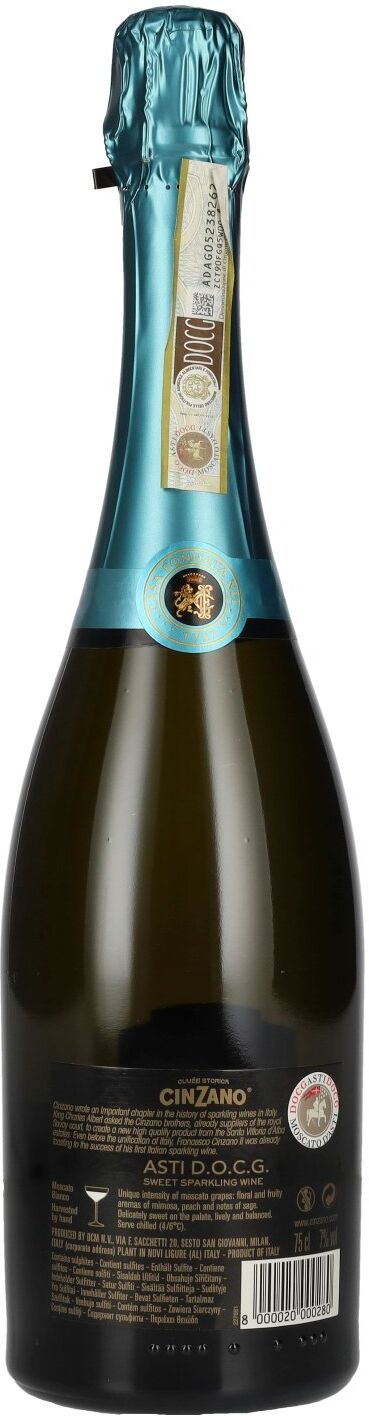 Cinzano Asti D.O.C.G. 7% Vol. 0,75l