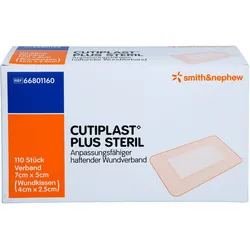 Cutiplast Plus Steril 5x7 cm Verband 110 ST