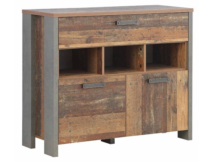 POSEN Buffet 4 Bois Vieux Vintage
