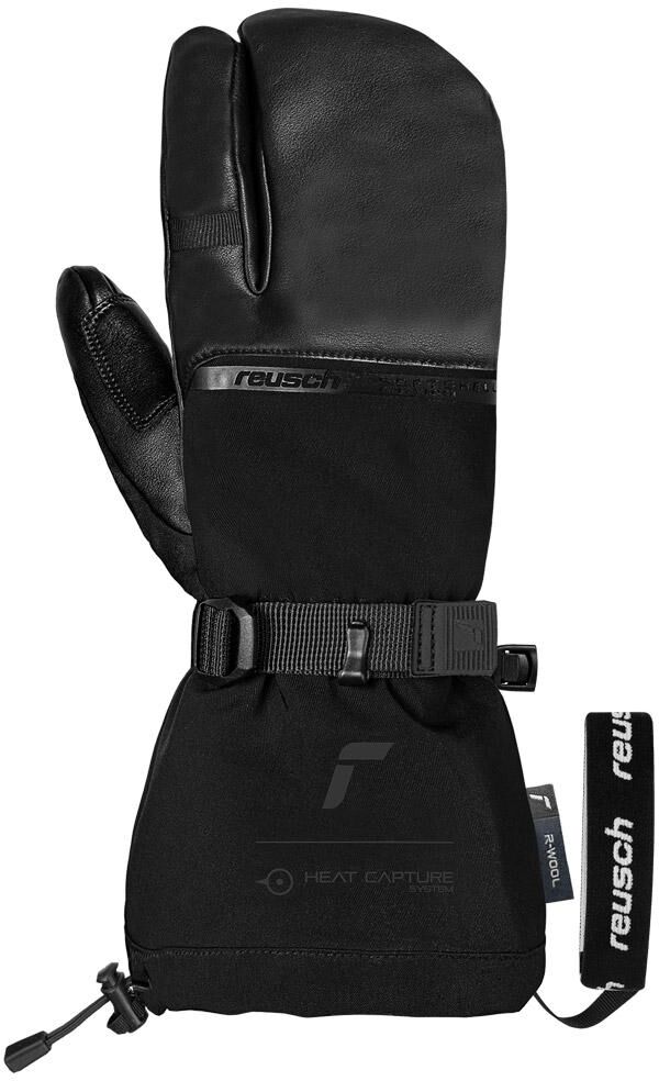 Reusch  - Duality R-Wool Lobster Black - 9 - Moufles