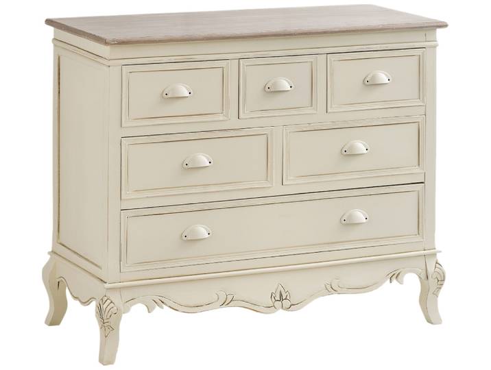 Rimini Kommode Pappel Creme