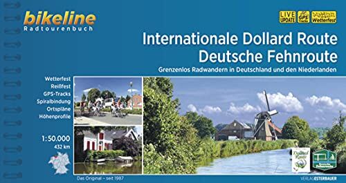 Esterbauer Verlag - Internationale Dollard Route - Deutsche Fehnroute: Grenzenlos Radwandern in Deutschland und den Niederlanden, 1:50.000, 432 km, wetterfest/reißfest, ... LiveUpdate (Bikeline Radtourenbücher) - Preis vom 12.10.2026 11:37:12 h