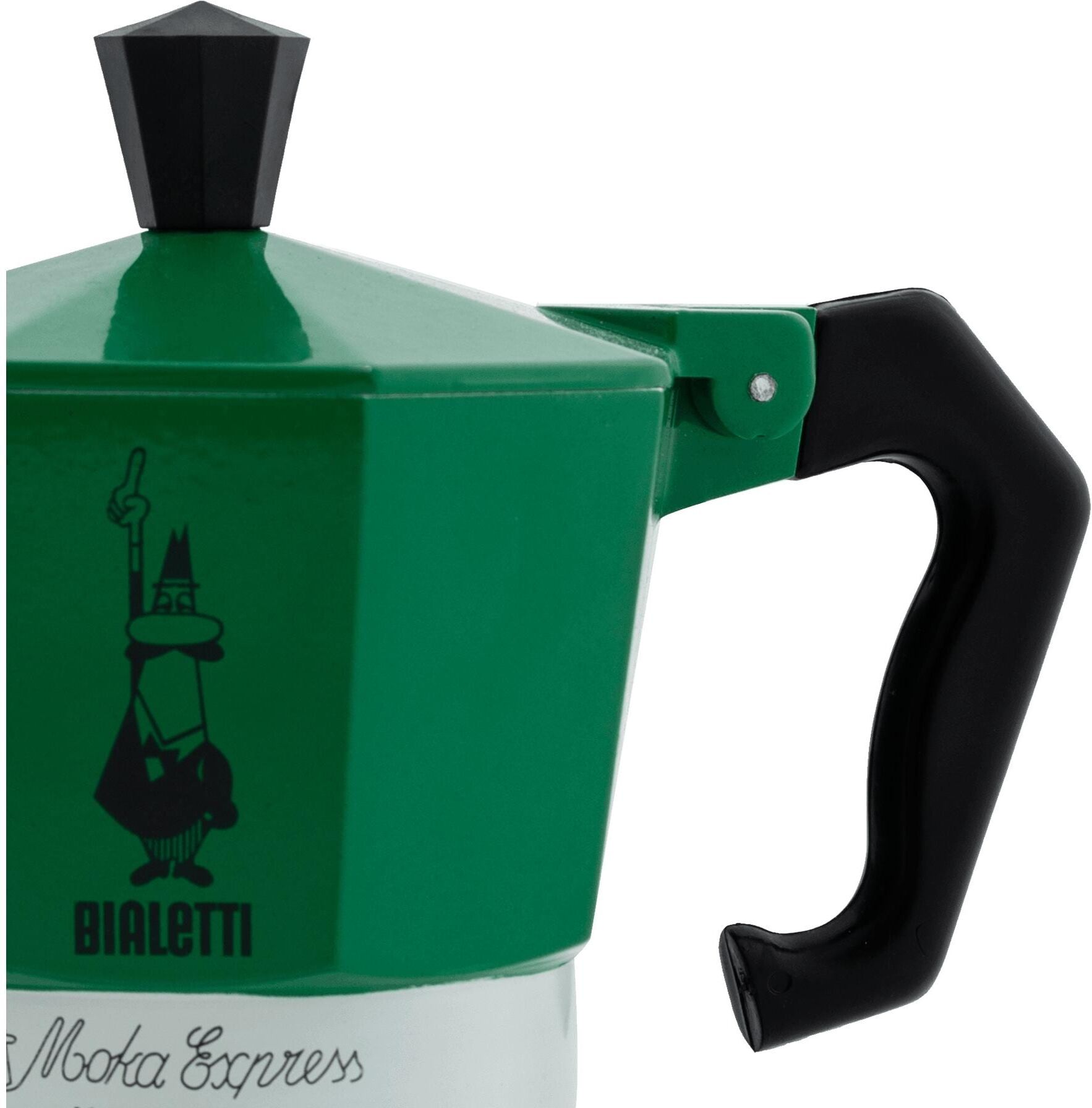 Espressokocher BIALETTI "Espressokocher Moka Expres", grün, 3, Kaffeemaschinen, Espressokocher grün 3