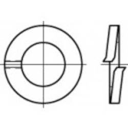 TOOLCRAFT 105669 Federring Innen-Durchmesser: 5.1 mm DIN 127 Federstahl galvanisch verzinkt 100 St.