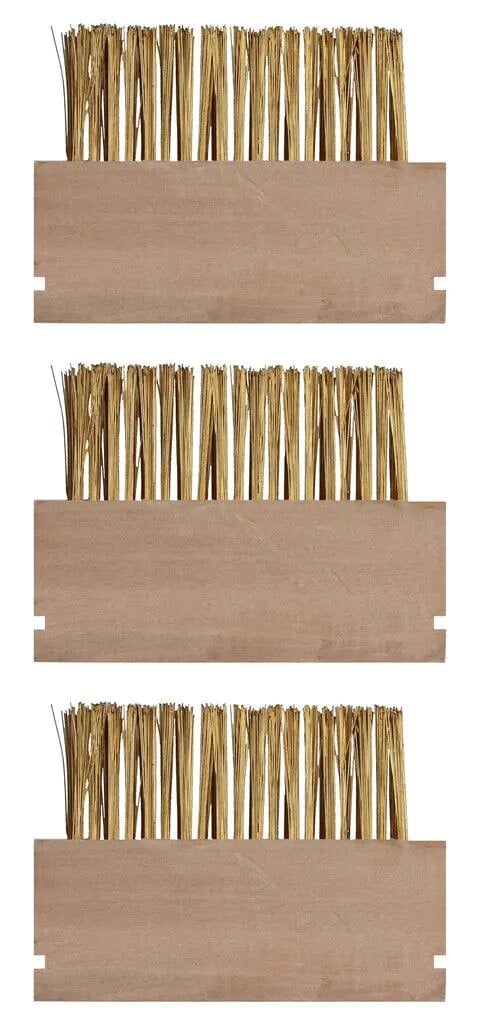 Talen Tools Onkruidborstel voor houder, 3 stuks