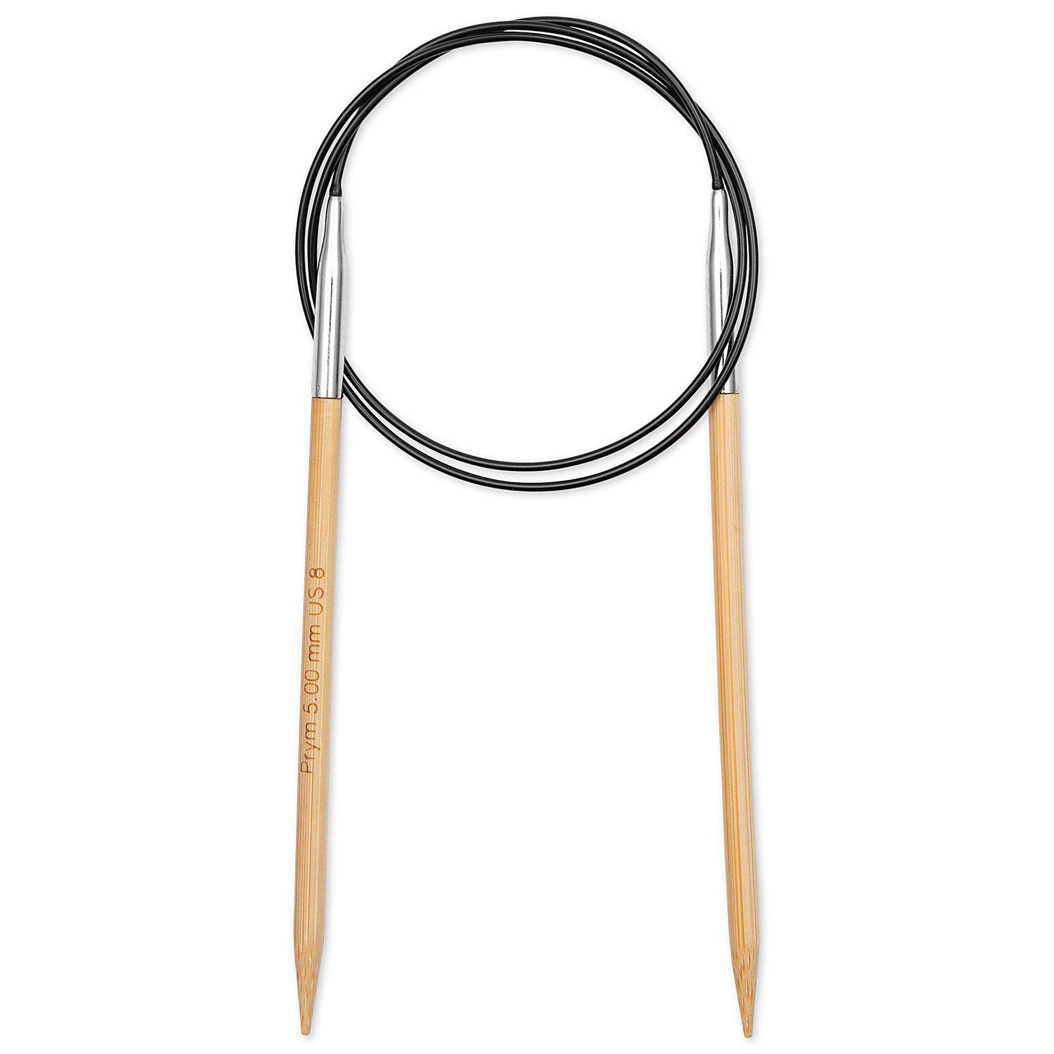 Prym Rundstricknadel, Bambus, 80 cm