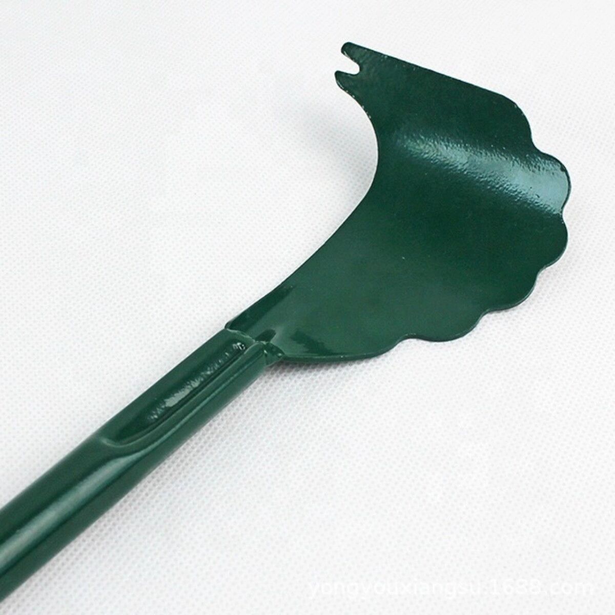 INF Nettoyeur de lames de tondeuse - Racloir en fer pour nettoyage efficace des lames de tondeuse de jardin, design vert
