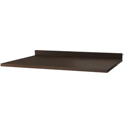 String System Schreibtischplatte 78x58 cm Dunkle Eiche