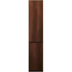 burgbad Lin20 Hochschrank freistehend mit 2 Türen, Türanschlag links, 400x345x2000mm, HSPJ040LF5359, Farbe: Eiche Dekor Rost