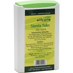 allcura Stevia Tabs 300 St Tabletten