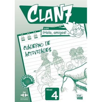 Clan 7 con ¡Hola, amigos! 4, Taschenbuch von , Hueber, 978-3-19-474509-4