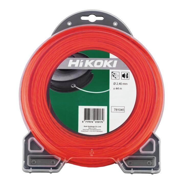 HiKOKI Trimmerfaden spiralförmig 2.4mm orange L 88m 370g (781046)
