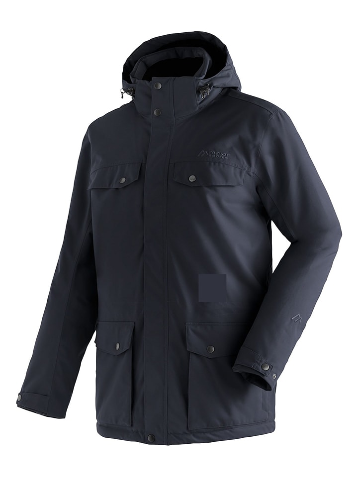 Maier Sports Parka "Knuth" in Dunkelblau - 48