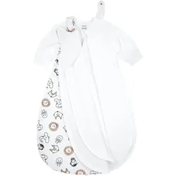 Meyco, Babyschlafsack, Schlafsack Jersey 2-tlg 74/80 Animal (2.5 TOG, Ganzjahr)