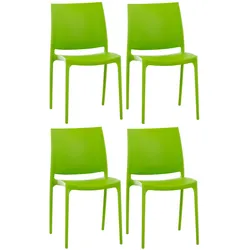 CLP 4er Set Stühle Maya   Farbe: grün