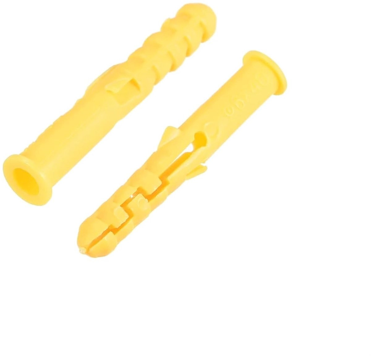 Geel Expansiebuis Muurpluggen 6 mm - 100 stuks