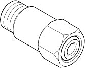Dornbracht Nippel Cold G1/2 Look 0424045010090
