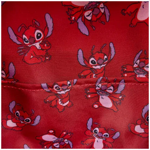 Loungefly Disney Lilo ; Stitch Leroy Cosplay Mini Backpack - Official Disney Licensed, Polyurethane, Adjustable Straps, Disney Collectible