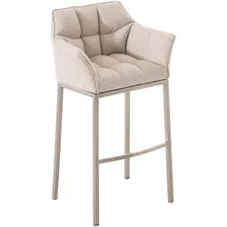Barhocker Damaso Stoff mit 4-Fuss Vierfußgestell