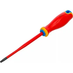 BGS 35866 VDE Schraubendreher extra dünne Spitze T-Profil (für Torx) T25