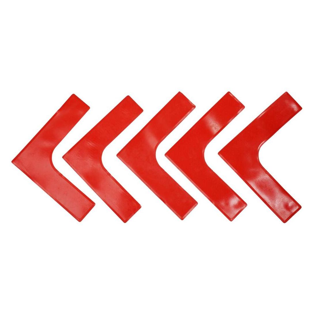 Kübler Sport Bodenmarkierung Ecke, 5er-Set (54347)