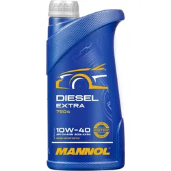 10W-40 Mannol 7504 Diesel Extra Motoröl 1 Liter