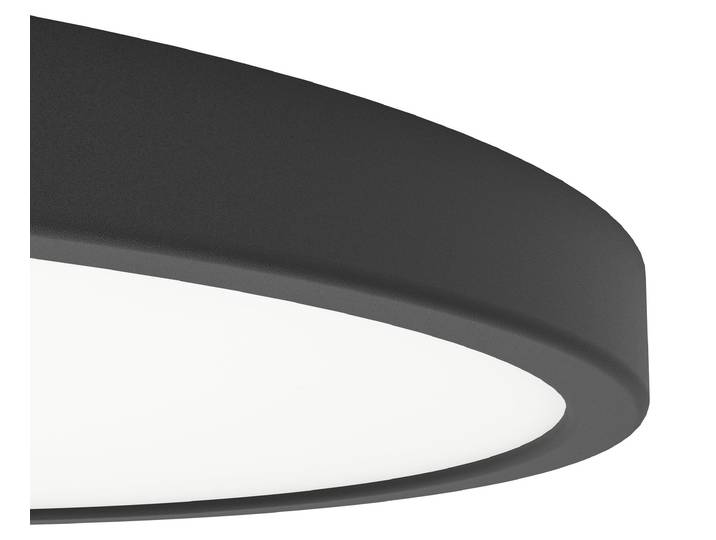 EGLO FUEVA 6-Z, LED, 2850 lm, IP44, Schwarz