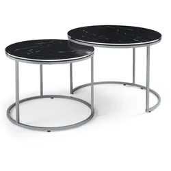 COUCHTISCH SET Skagen 2-teilig 70/70/50