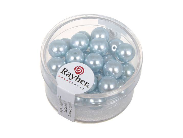 Rayher Renaissance Glaswachsperlen 8 mm 25 Stück