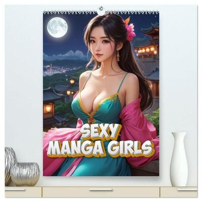 Sexy Manga Girls (hochwertiger Premium Wandkalender 2027 DIN A2 hoch), Kunstdruck in Hochglanz