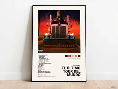 Inspire Picks Latin Rapper Wall Art Quevedo & Urban Music Album Canvas Poster Decor hl005 3 20x30cm No Frame
