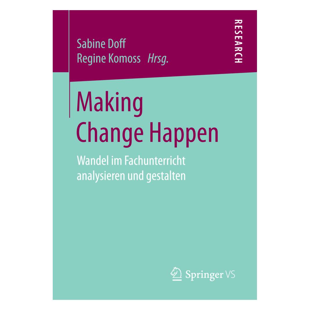 Gabler Making Change Happen (Deutsch, Softcover, Sabine Doff) (9480745)