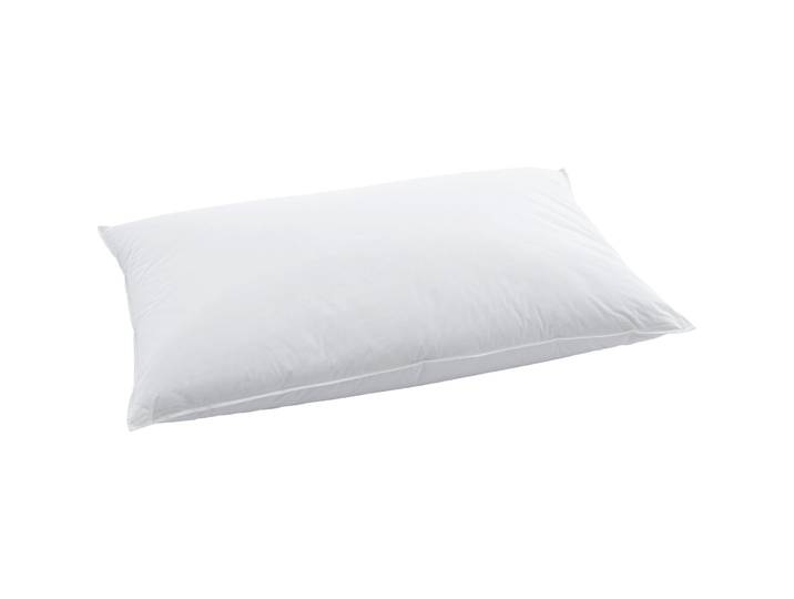 Billerbeck Kissen Weiss Baumwolle/Daunen/Federn Entendaunen/Entenfedern 65 x 65 cm - Farbe: Weiß - Material: Fassung: 100% Baumwolle / Füllung: