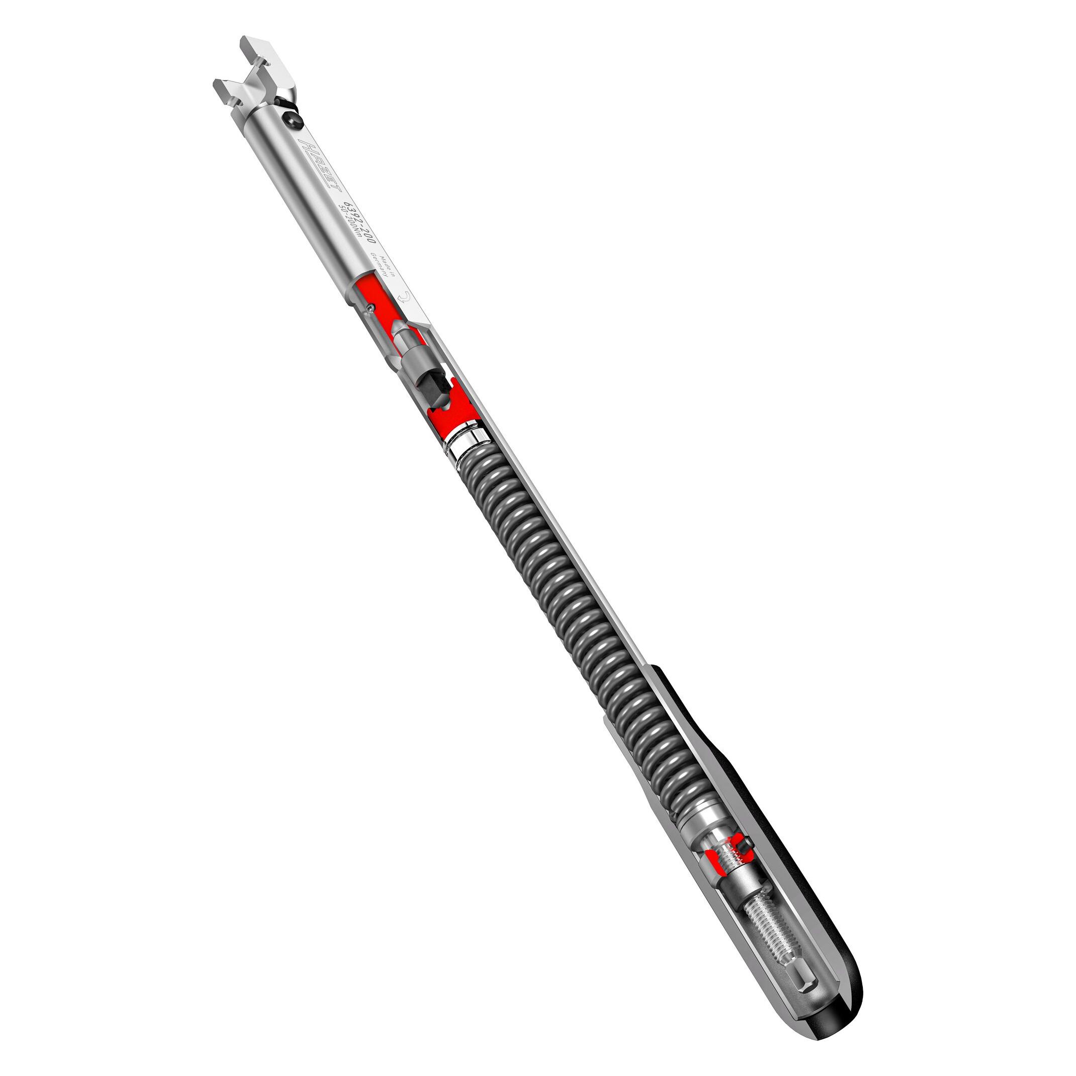 Hazet Drehmomentschlüssel 6391-12 Nm min-max: 2 - 12 Nm Toleranz: 2% Einsteck-Vierkant 9 x 12... (1/4", 2 - 12 Nm) (6391-12)