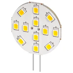 Goobay 30589 LED Strahler, 2 W - Sockel G4, ersetzt 22 W, kalt-weiß, nicht dimmbar