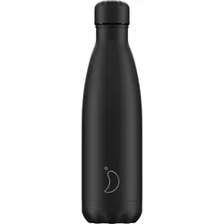Monochrome Thermoflasche 500 ml, schwarz