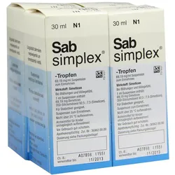 SAB Simplex Suspension zum Einnehmen - Reimport 4X30 ml