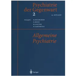Psychiatrie der Gegenwart 2, Fachbücher von Fritz Henn, Hans Lauter, Norman Sartorius, Hans Helmchen