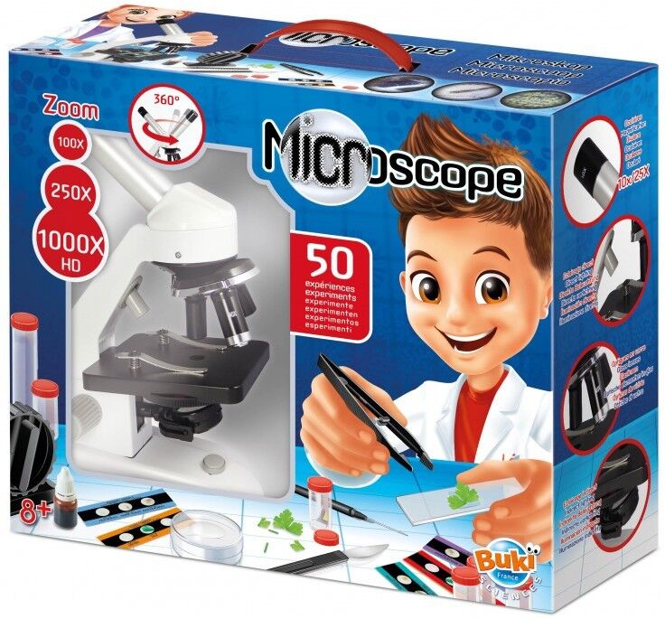 Buki France Microscope 50 expériences - Buki