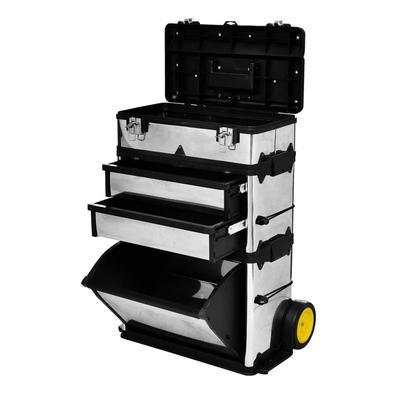 Helloshop26 - Werkzeugkoffer mit Rollen 3-teilige Aufbewahrung 92 cm 02_0003817