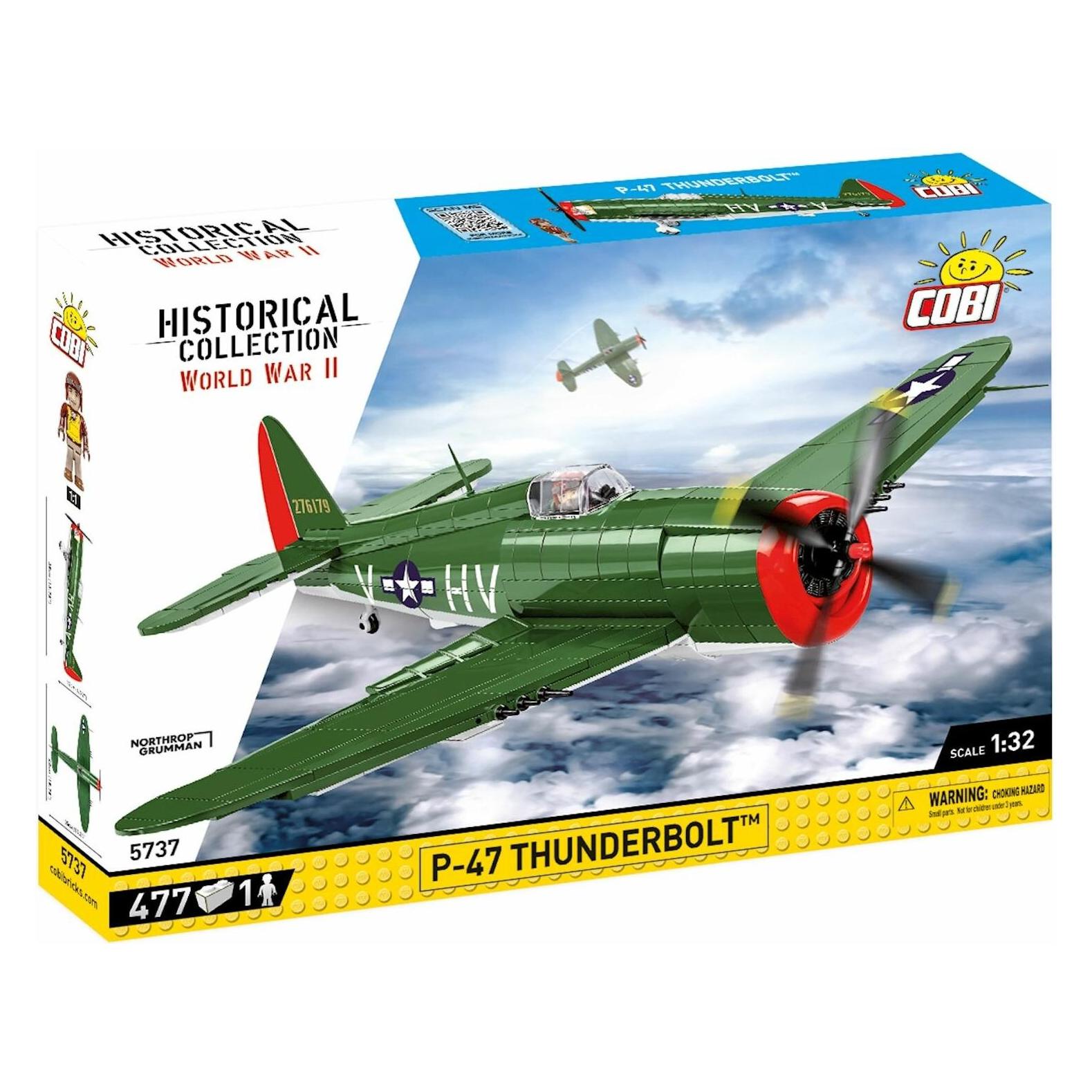 Cobi P-47 Thunderbolt / 477 pcs. (COBI-5737)