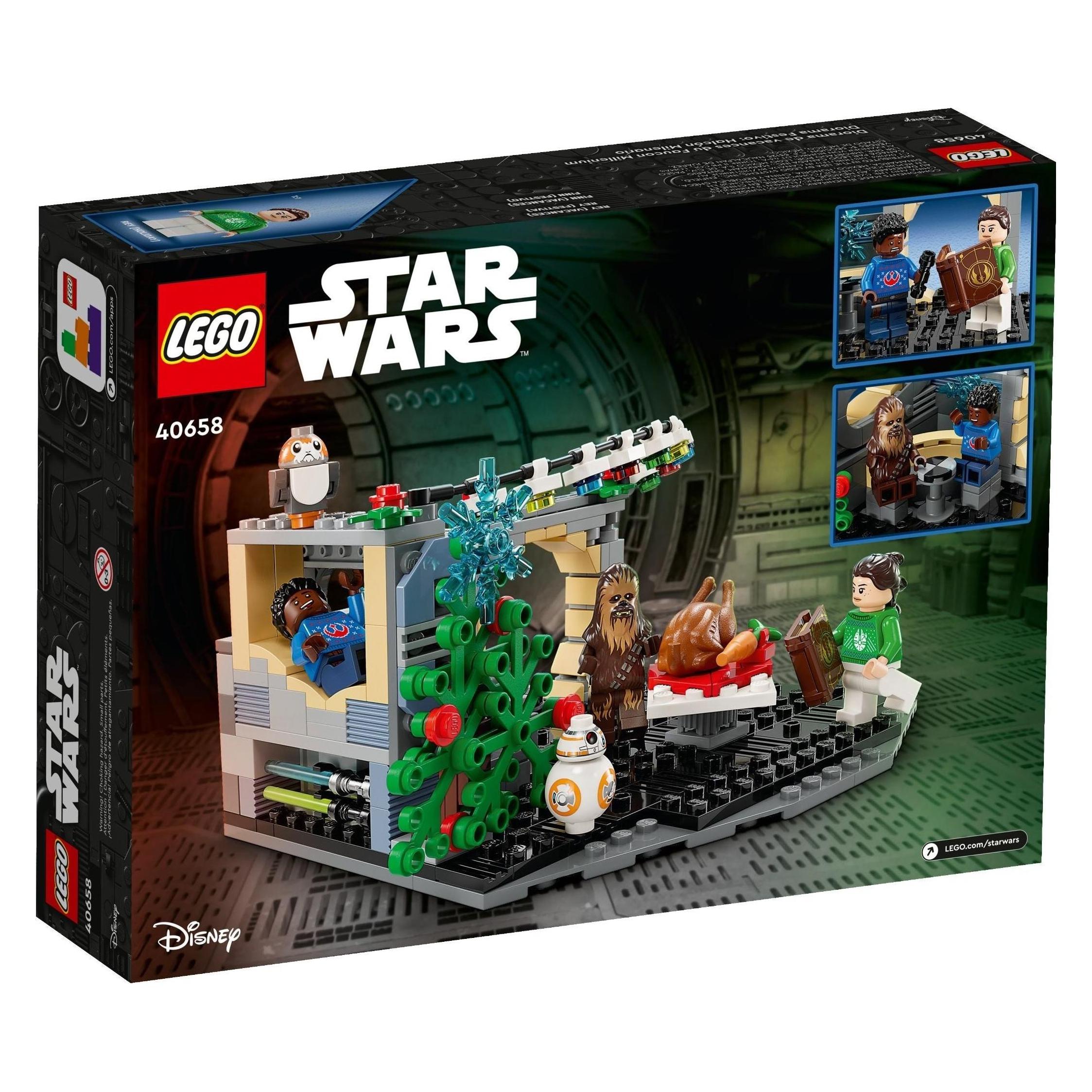 LEGO Millennium Falcon Weihnachtsdiorama (40658, LEGO Star Wars) (40658)